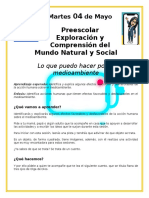 ??preescolar Martes 04 de Mayo de 2021?? PDF