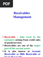 Chapter 4 - Receivables Management