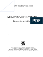 Vernant, J.P. - Atravesar Fronteras. Entre Mito y Politica II PDF