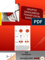 Capitulo. 36 Grupos Sanguineos Transfusión Trasplante de Organos y Tejidos