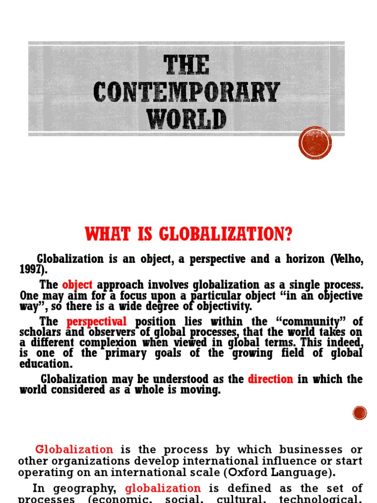 A1. Geo3An Introduction To The Study of Globalization PDF PDF Globalization World Systems