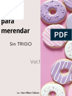 Meriendas Sin Trigo