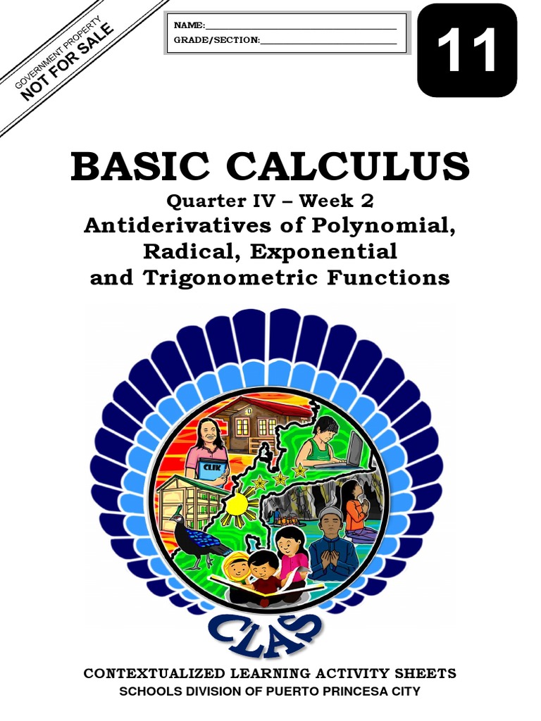 Specialized Stem-11 Basic-Calculus Q4 Clas2 | PDF | Trigonometric ...