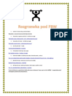 Rozgrzewka I Rozciąganie