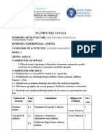 Planificare Anuala Activ Matematice