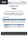 ValuEngine Weekly September 9, 2011