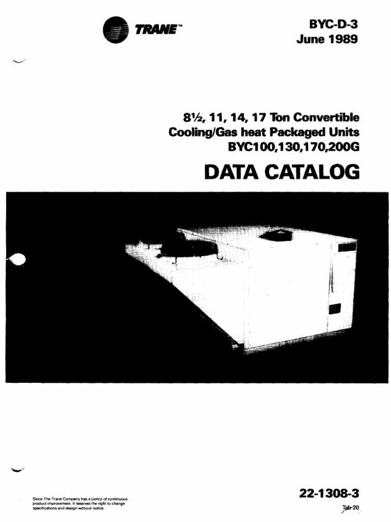 Byc 8.5-17 Ton | PDF | Thermostat | Thermodynamics