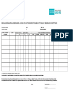 Declaracion Jurada de Cargos 2023 - MODELO