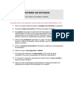 Roteiro Da Aula - MicologiaQI - Aula2 PDF