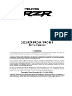 Manual de Serviço RZR Pro R 2022 PDF