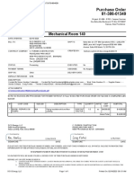 DCO Energy Purchase Order for Piping Insulation Skid and Floor Painting Project