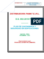 Plan Distribuidora Pamat E.I.R.L.