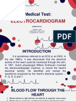 Medical Test:: Electrocardiogram