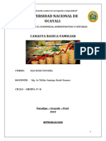 Canasta Basica Familiar - Macroeconomia