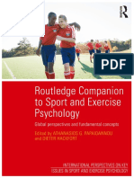 Athanasios G. Papaioannou, Dieter Hackfort Routledge Companion To Sport and Exercise Psychology Global Perspectives and Fundamental Concepts PDF
