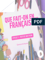 PS Français Et Maths
