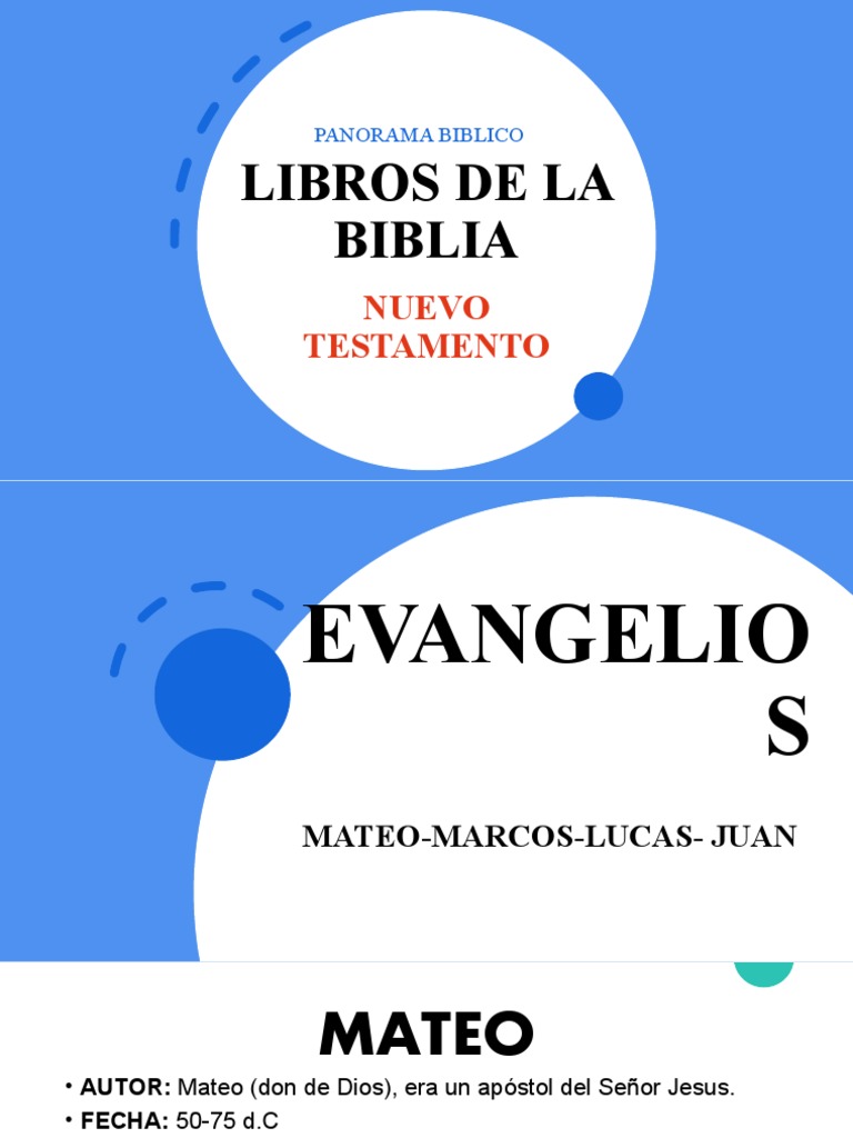 Libros de La Biblia-Nuevo Testamento | PDF | Pablo el apóstol ...