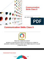 Communication Skills Class 9