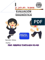 Evaluación Diagnóstica