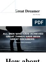 Be A Great Dreamer
