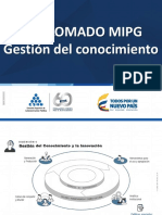 Diplomado Mipg Gestión Del Conocimiento