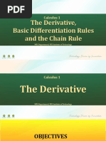 MTPDF3 The Derivatives Basic Differentiation Rules and The Chain Rule PDF