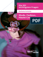 Schütte, Stefanie - Die 101 Wichtigsten Fragen Mode, Fashion, Haute Couture-C.H.Beck (2011 - 2015)