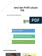Kompetensi Dan Profil Lulusan TPB PDF