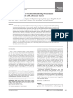 Molecular Cancer Spotlight on Personalized Tumorgrafts in Advanced Cancer Treatment