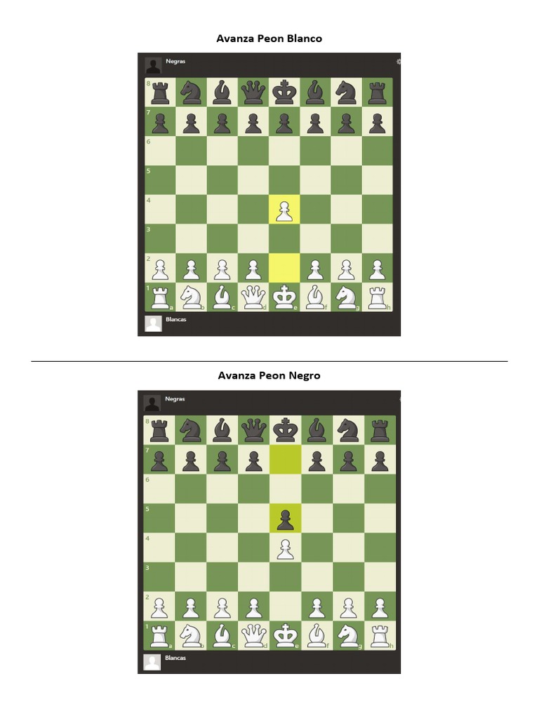 Movimientos Ajedrez PDF