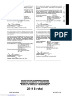 Mariner 25 Operation and Maintenance Manual PDF
