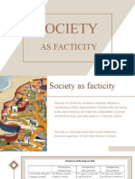 Society As A Facticity 2