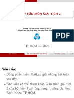 Bai Tap Lon Giai Tich 2 Bo Mon Toan PDF
