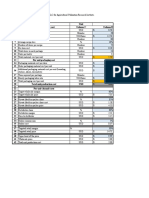 AURI Food Pricing Worksheet