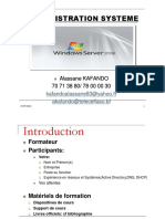 Presentation Windows Server 2008 PDF