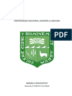 Modelo Educativo UNALM PDF