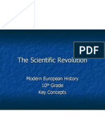 The Scientific Revolution: Modern European History 10 Grade Key Concepts