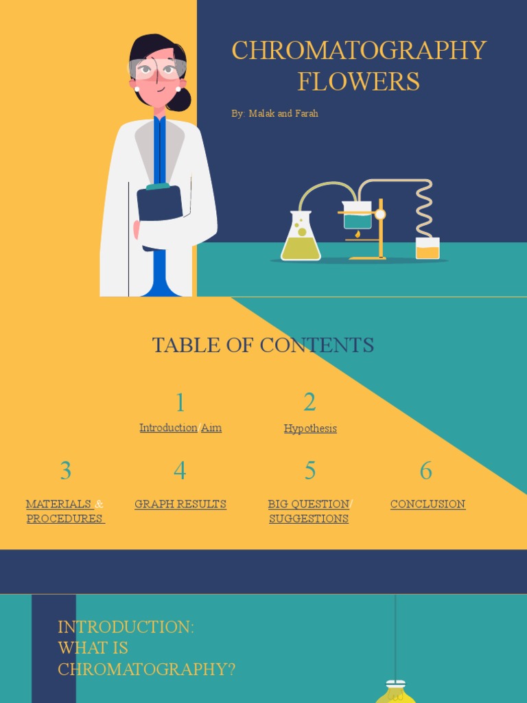 Chromatography Flowers PDF