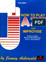 How To Play and Improvise Jazz