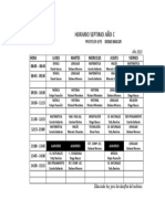 Horario7C PDF