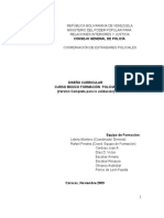 DISEÑO CURRICULAR 05 NOV 2009 para Validación PDF