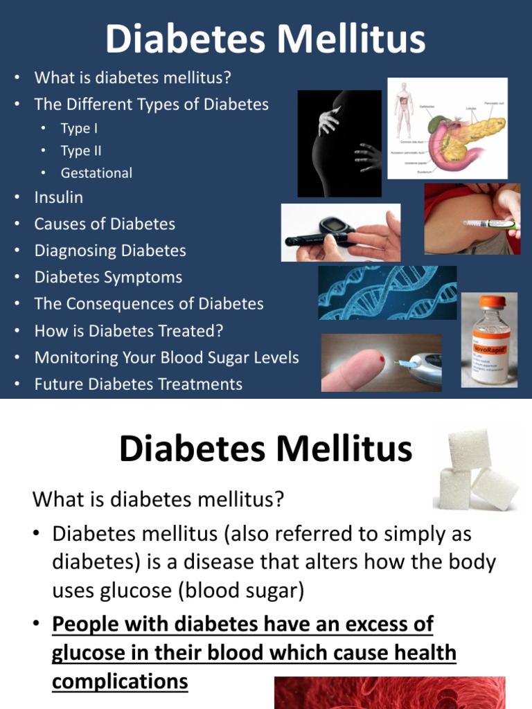 Diabetes Mellitus Lesson For Flash Drive PDF Diabetes Gestational