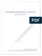 Documentație PDF