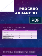 V, R Proceso Aduanero