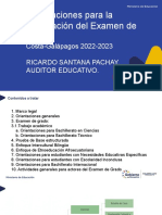 ULTIMA REUNION..Orientaciones para La Elaboración Del Examen de Grado - CG2022-2023