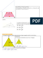 Triângulo equilátero propriedades