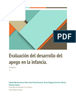 Informe Desarrollo Del Apego