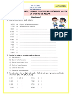 Ficha-Lun-Mat-Representamos Números Hasta La Centena de Millar