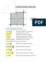 Diseño de Losas Macizas en 02 Direcciones - Método de La NTP E PDF