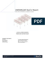 VIVIENDA UNIFAMILIAR SkyCiv Report PDF